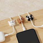 Cute Self-Adhesive PVC Cable Organizers – Stylish, Tidy & Durable Wire Management Solution!