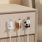 Cute Self-Adhesive PVC Cable Organizers – Stylish, Tidy & Durable Wire Management Solution!